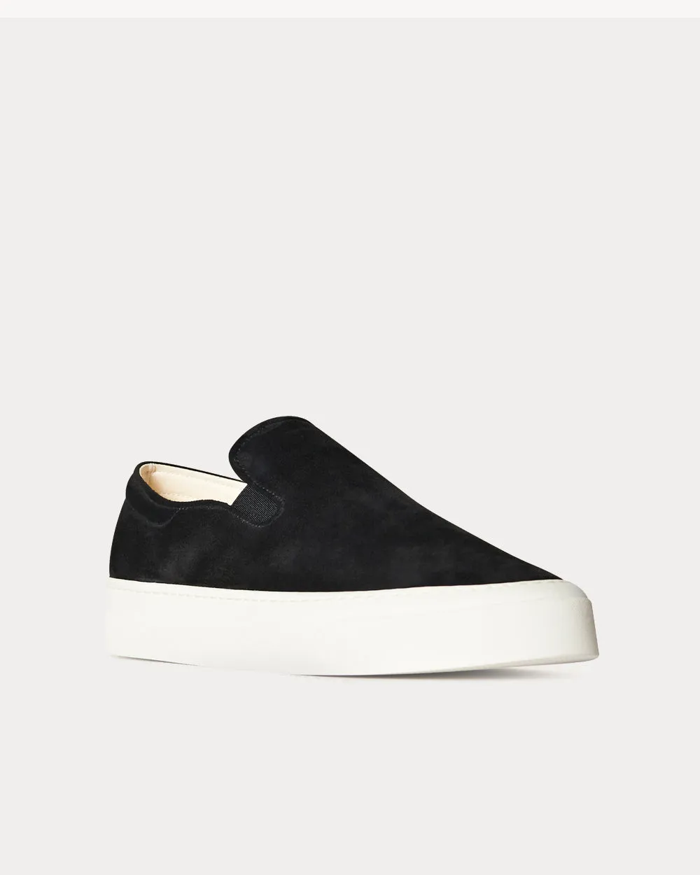 Marie H Black Slip On Sneakers