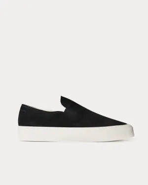 Marie H Black Slip On Sneakers