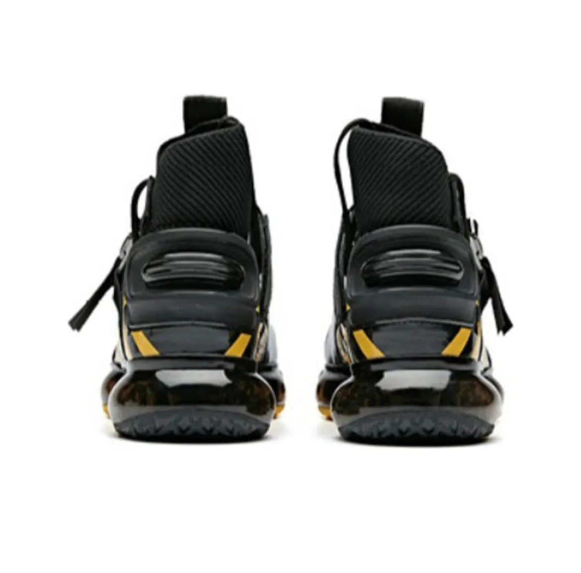 Marvel x Anta “Iron Man” High Running Shoes - Black/Yellow