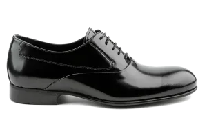 Men Formal Shoes, Leather Sole Oxford Shoes, Patent Leather Oxfords Oxford Shoes ,Black Oxford Not Brogues: Ari by Debbano