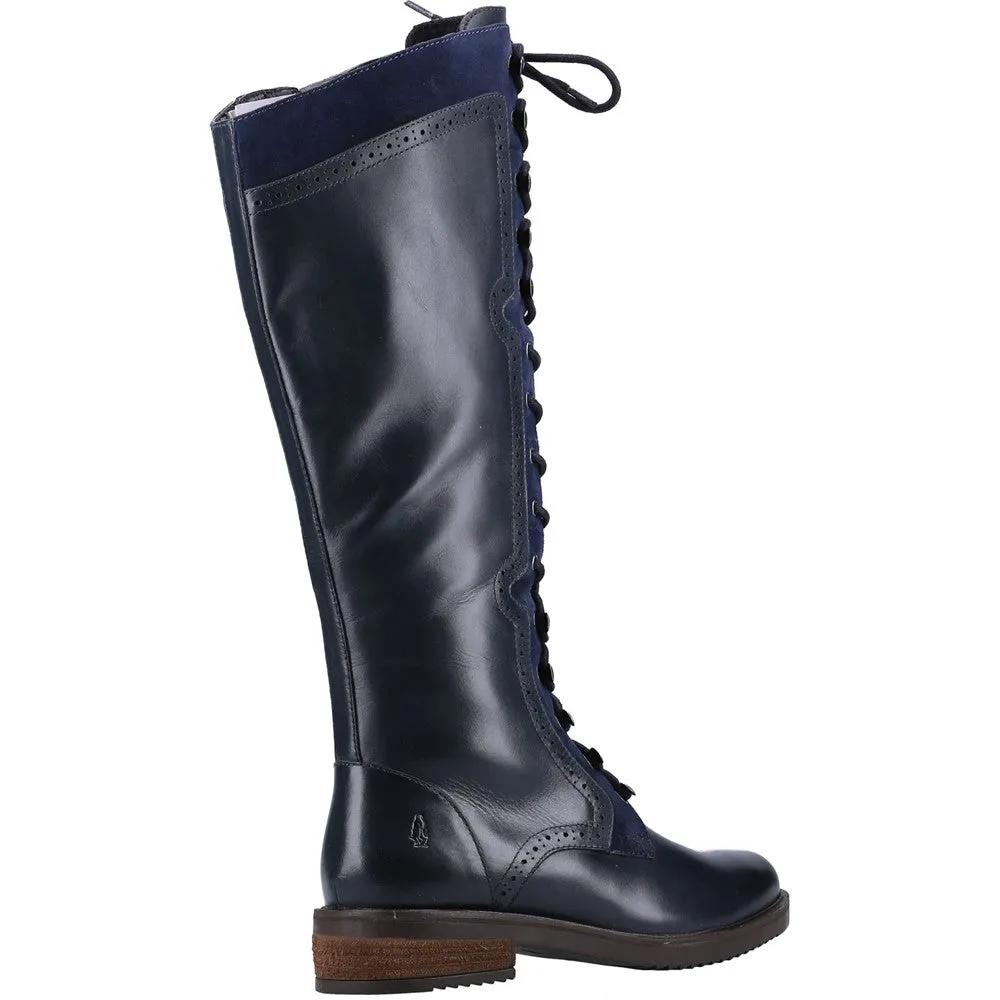 Navy Rudy Knee High Boots