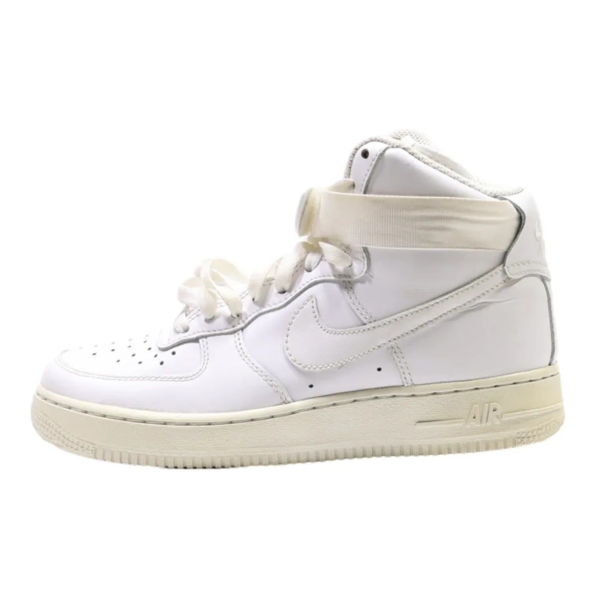 NIKE Air Force 1 2018 High Top Trainers White Leather Womens UK 4
