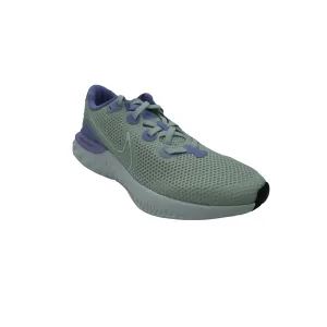 Nike Girl's Renew Run Casual Running Athletic Shoes Gray Light Purple Size 5