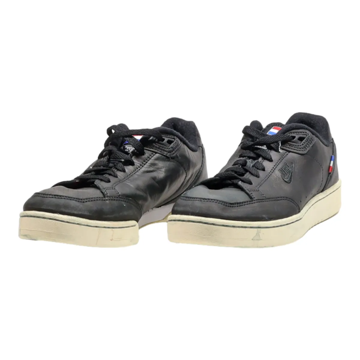 NIKE Sneaker Trainers Black Leather Womens UK 5.5