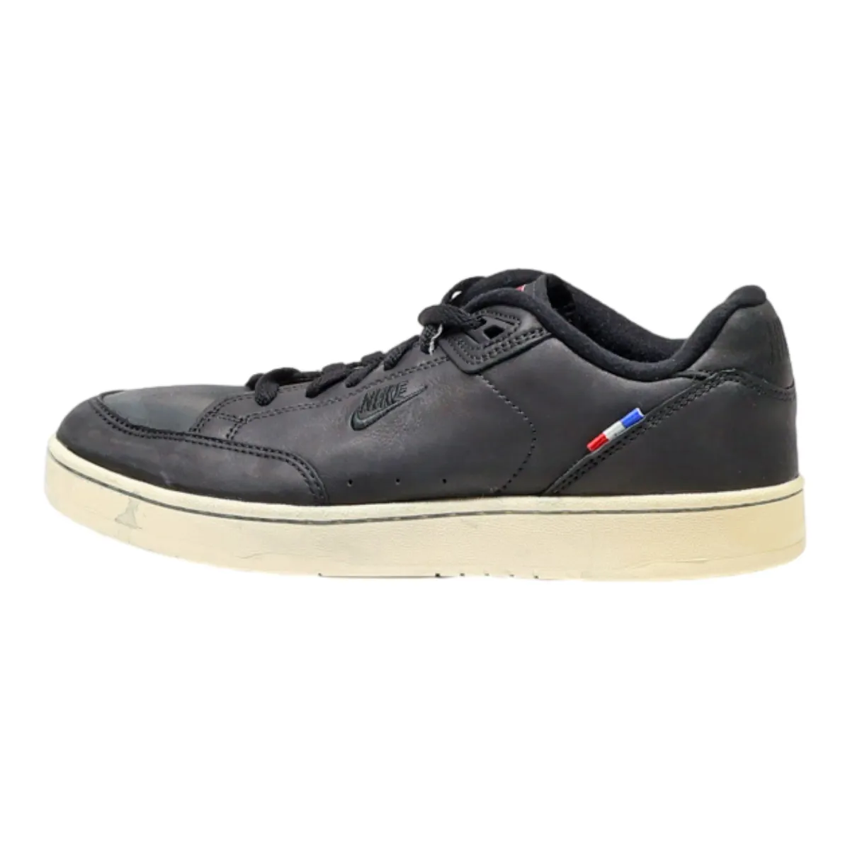 NIKE Sneaker Trainers Black Leather Womens UK 5.5