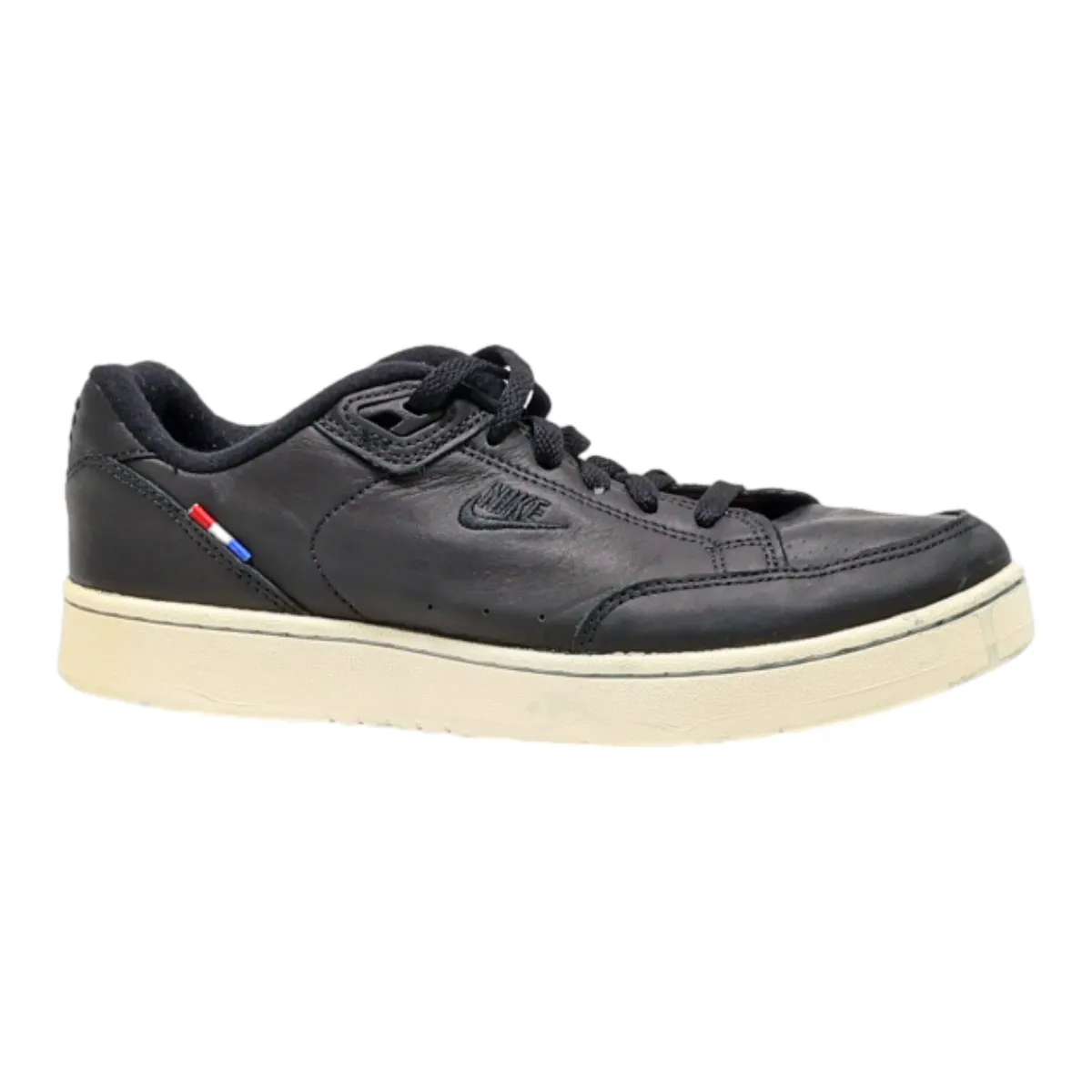 NIKE Sneaker Trainers Black Leather Womens UK 5.5