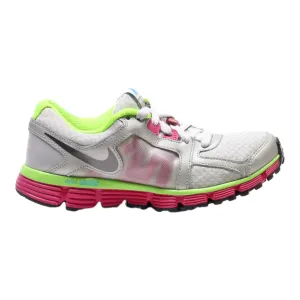 NIKE Sneaker Trainers Silver Synthetic Womens UK 5