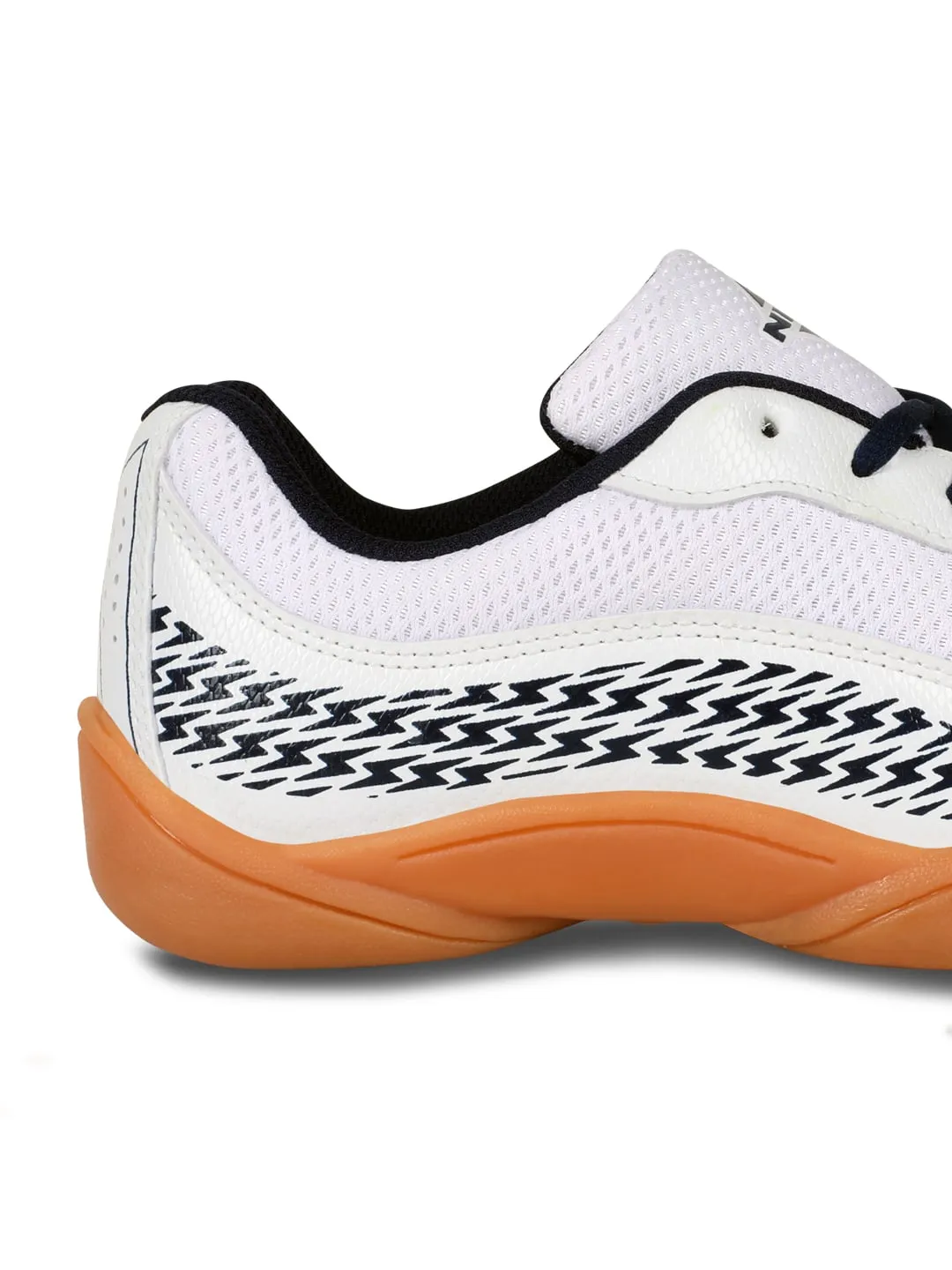 NIVIA Flash 2.0 Badminton Shoes for Men (White)