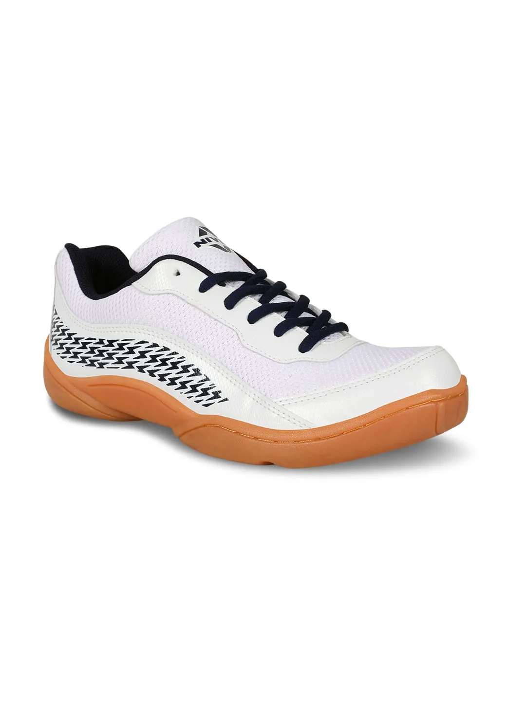 NIVIA Flash 2.0 Badminton Shoes for Men (White)