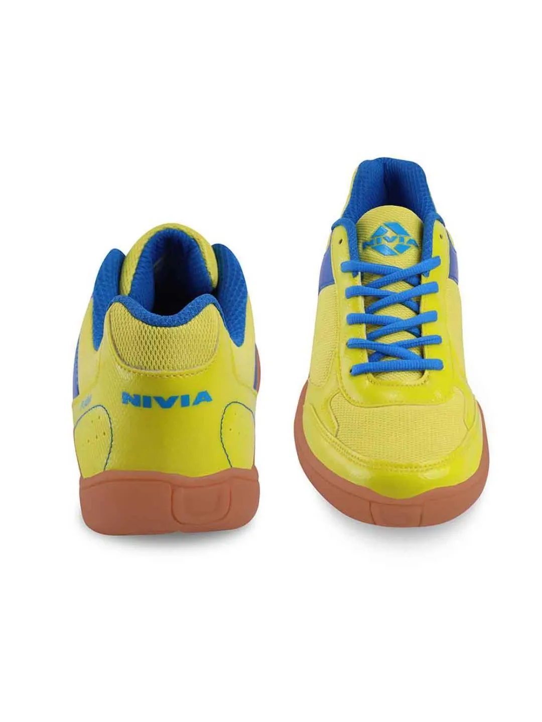 Nivia Flash Shoe Badminton Shoes For Men Yellow