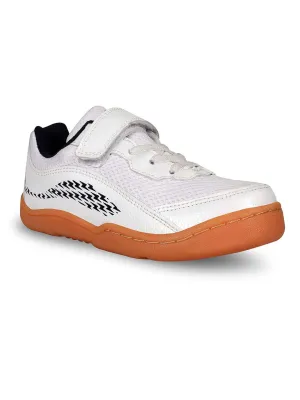 Nivia�Flash Badminton Shoes For Kids (White/Blue)