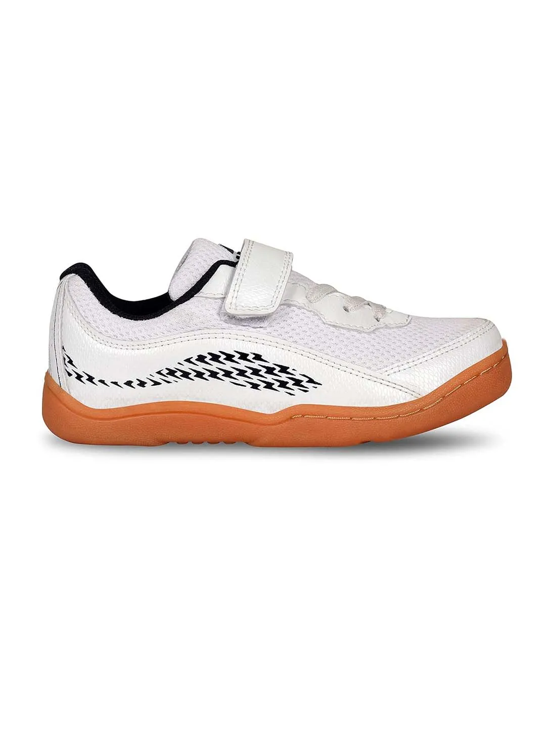 Nivia�Flash Badminton Shoes For Kids (White/Blue)