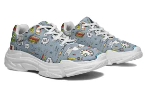 Painter Doodles Chunky Sneakers