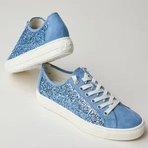 Paul Green Blue Suede Trainers