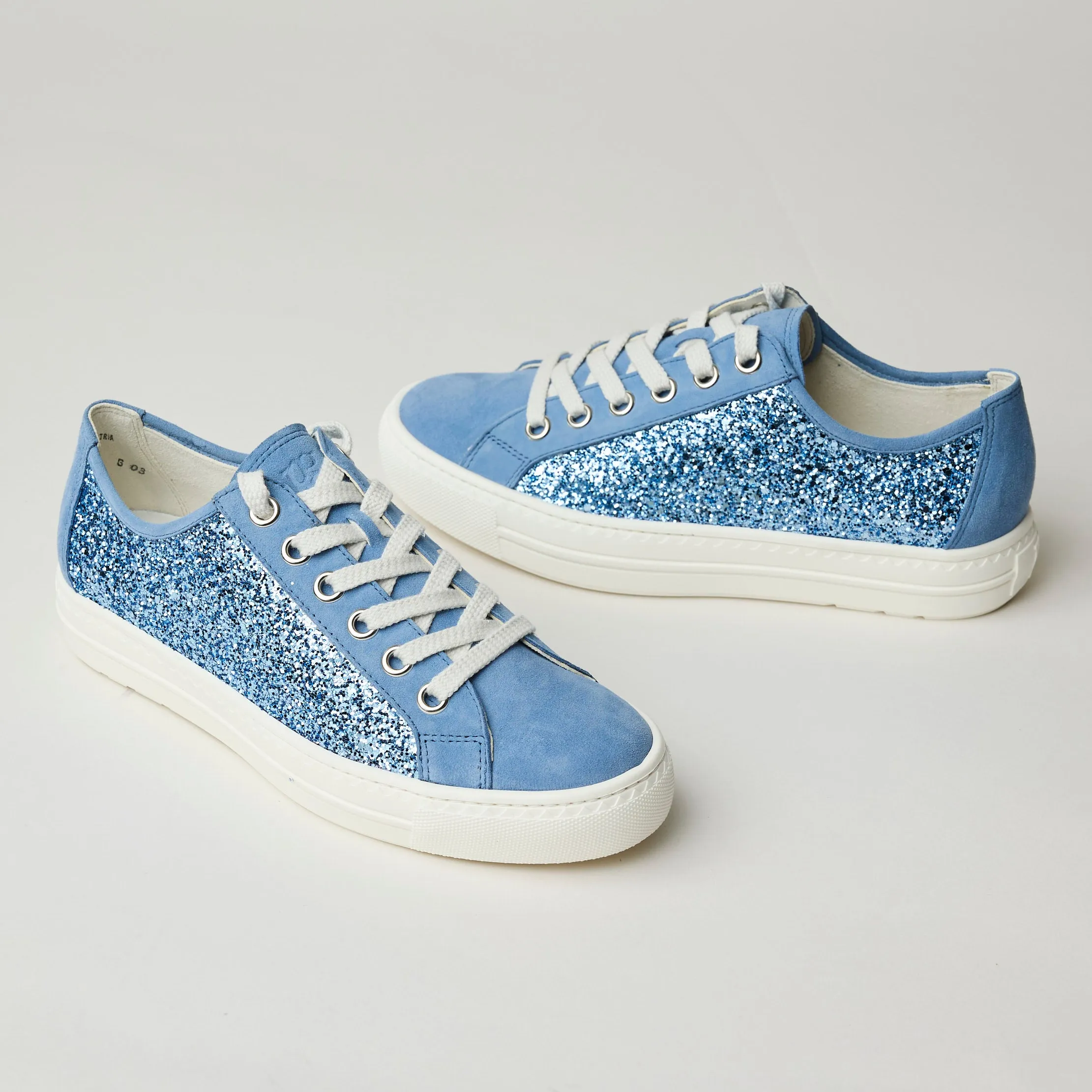 Paul Green Blue Suede Trainers