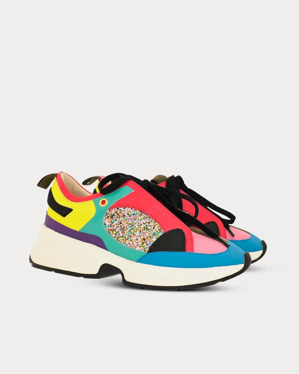 Pina Arctic Glitter / Multi Low Top Sneakers