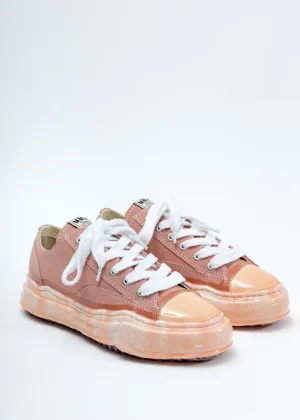 Pink Leather Original Sole Dip Low Cut Sneaker