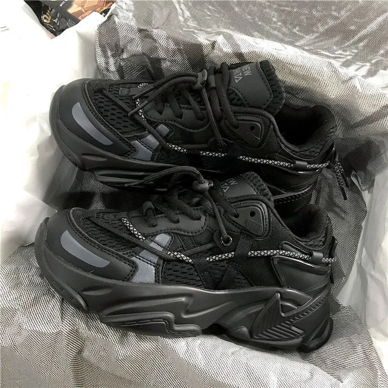 Plus Size Women's Sneakers 41 42 43 Women Big Shoes Trainers Stylish Unisex Chunky Sneaker Women Men's Fashion Casual Shoes