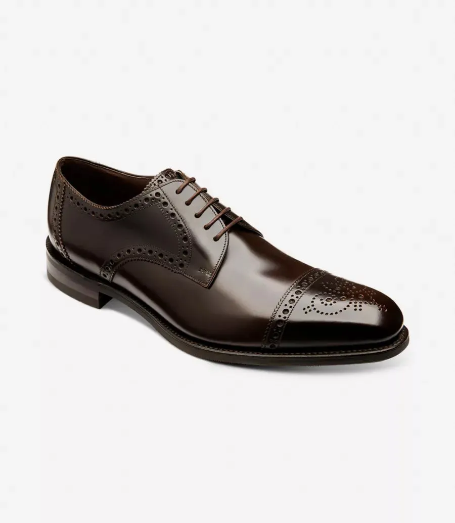 Professional "Eldon" Brown Polished Semi Brogue
