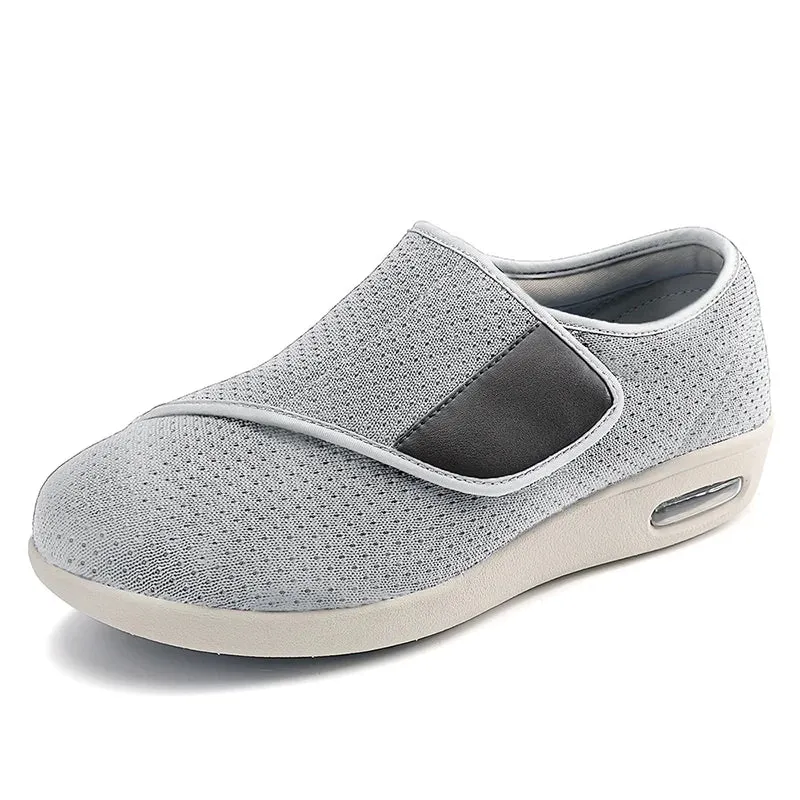 Professional Velcro Plantar Fasciitis Edema Arthritis Gout Hallux Valgus Swollen Feet Big Toe Ortho Diabetic Elderly Shoes Men