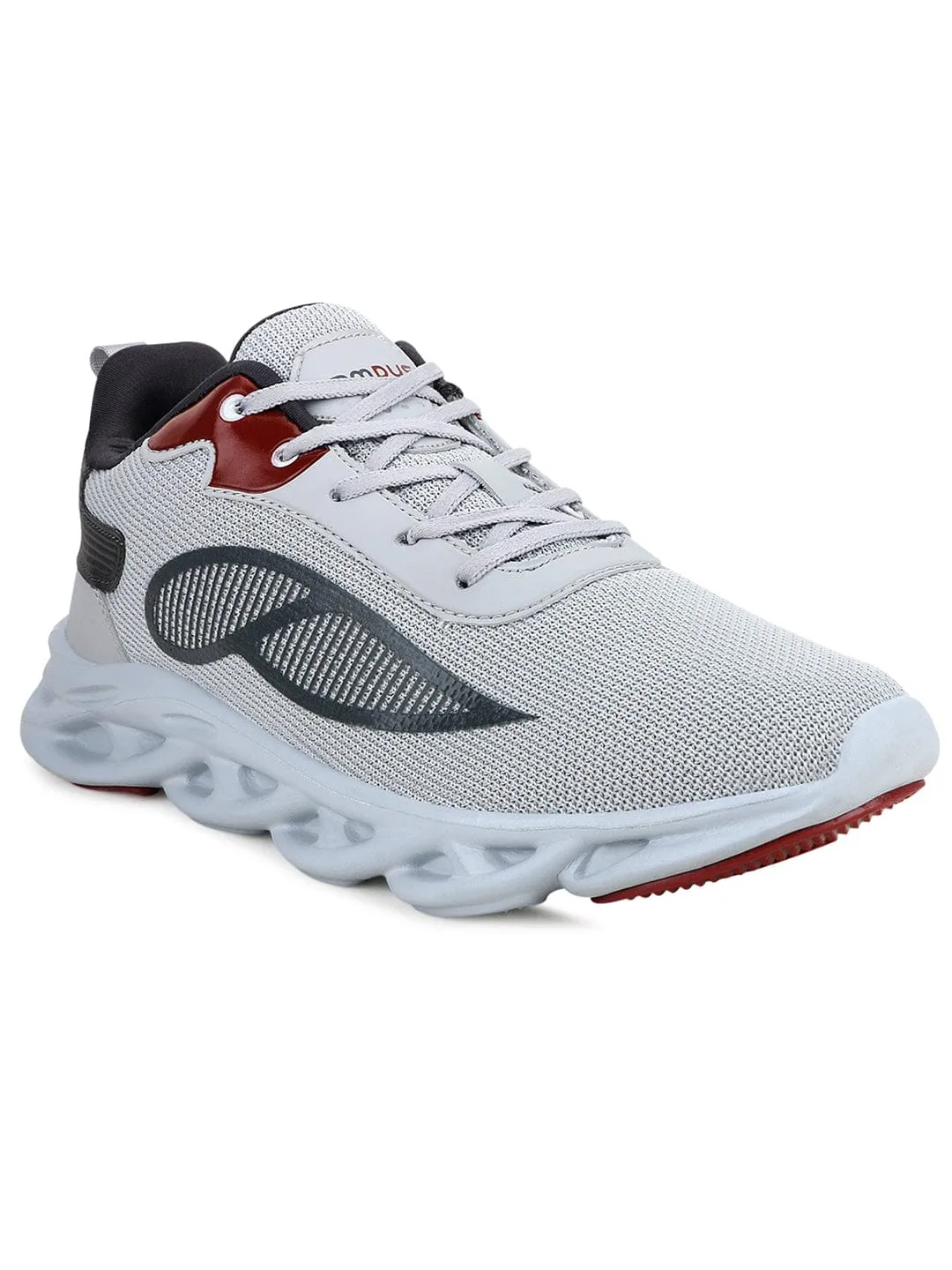 RHODIUM Grey Men's Running Shoes
