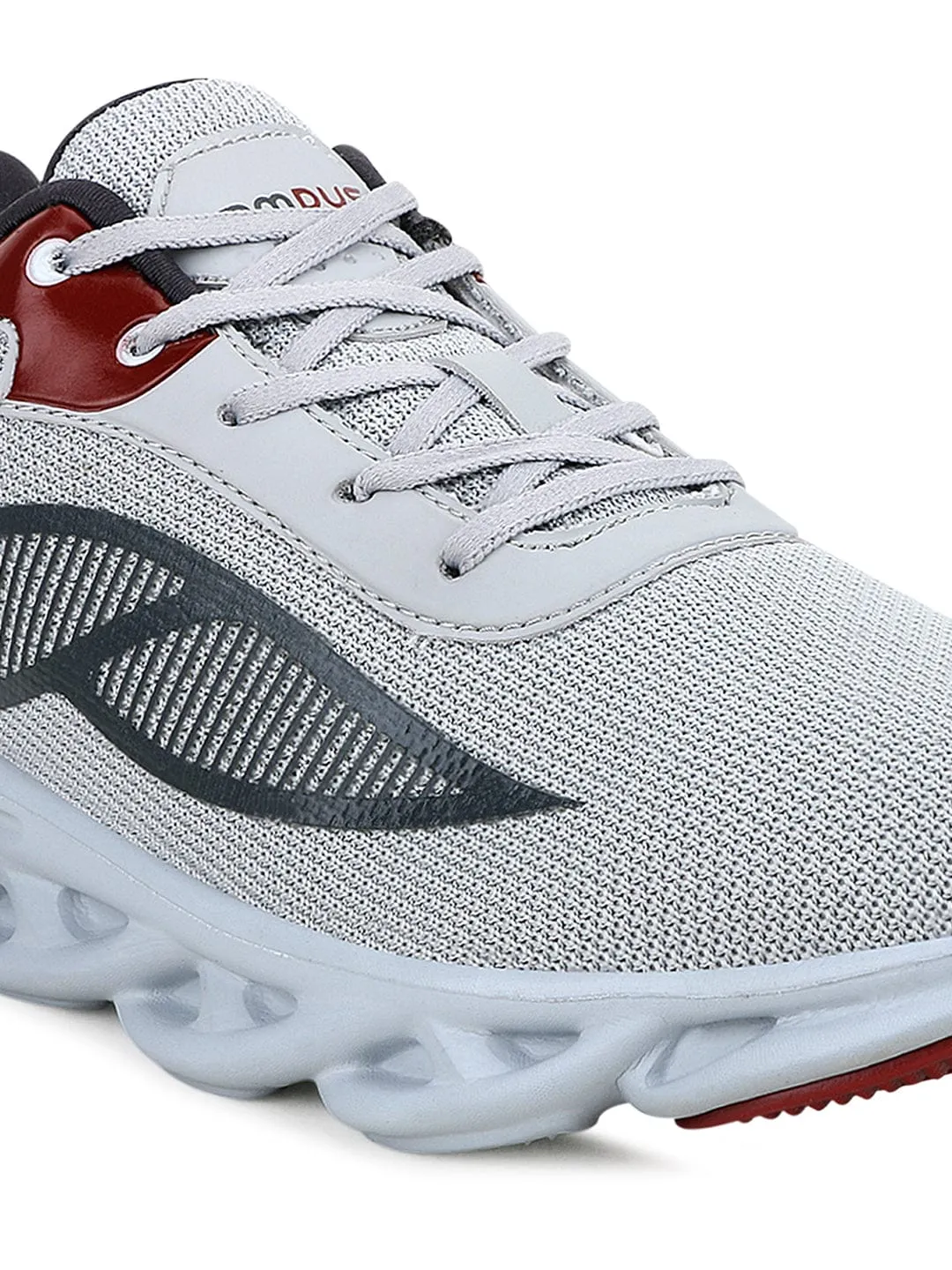 RHODIUM Grey Men's Running Shoes