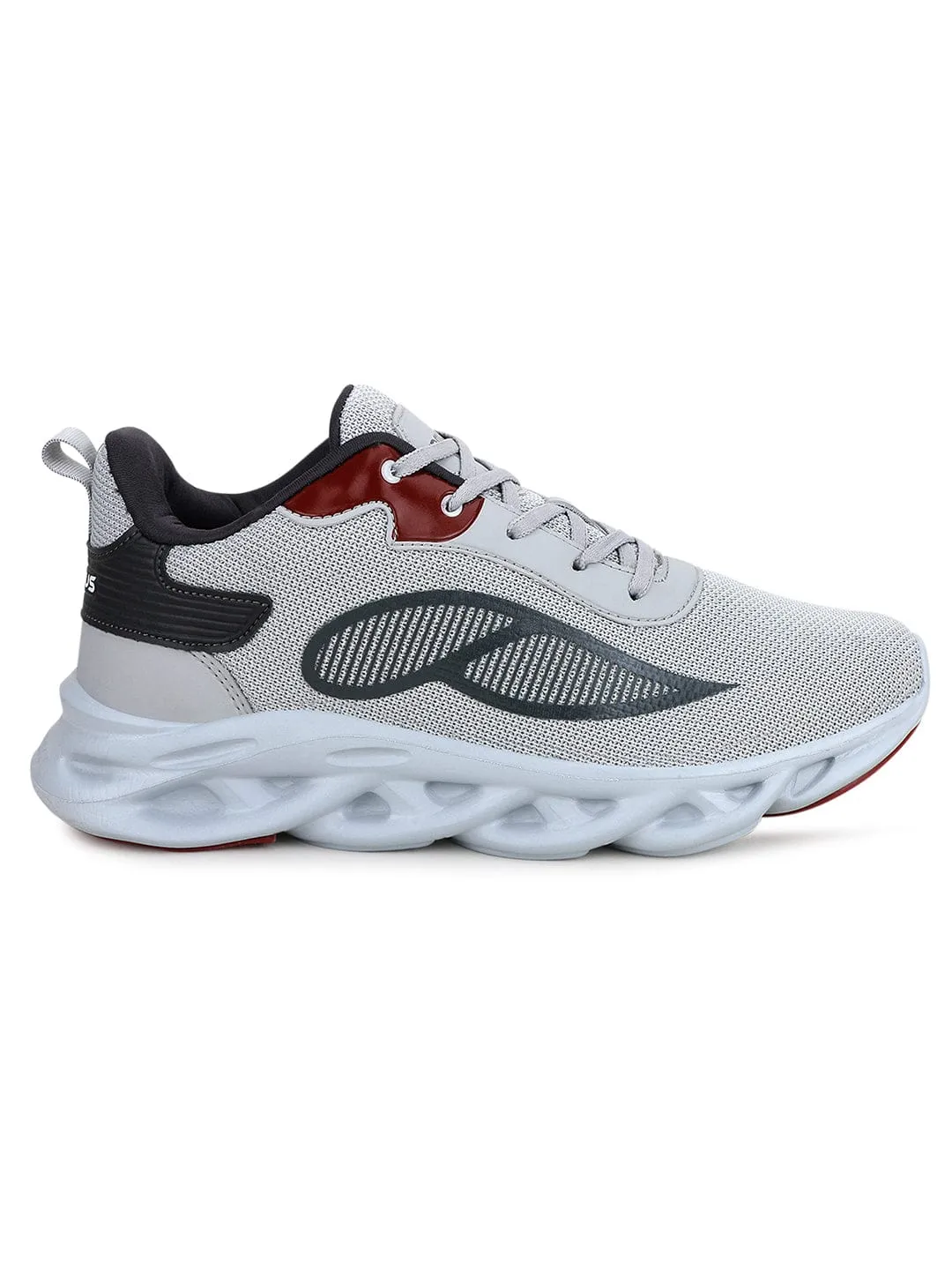 RHODIUM Grey Men's Running Shoes
