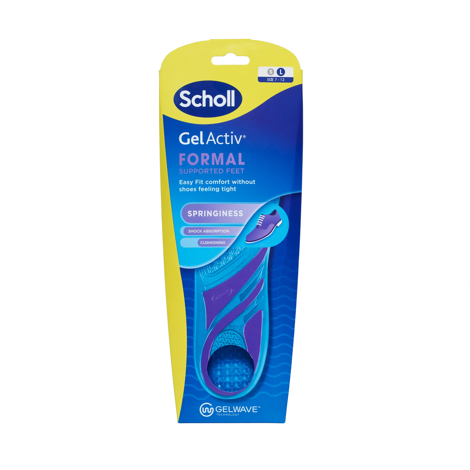 Scholl Gel Activ Formal Insoles Large