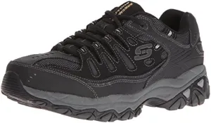 Skechers Sport Men's Afterburn Memory Foam Lace-Up Sneaker,Black,10.5 M US
