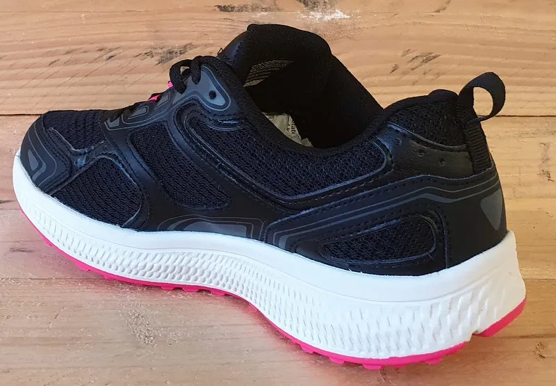 Sketchers Go Run Consistent Low Textile Trainers UK3/US6/E36 SN 128075 Black