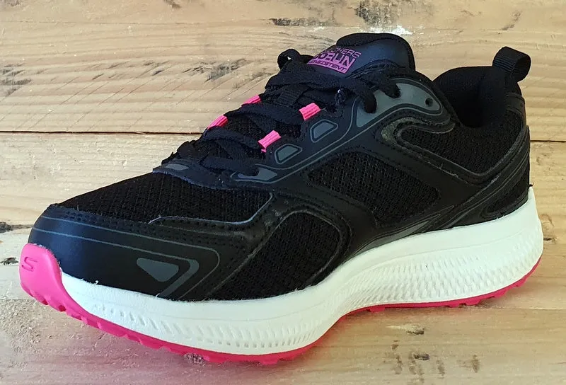 Sketchers Go Run Consistent Low Textile Trainers UK3/US6/E36 SN 128075 Black