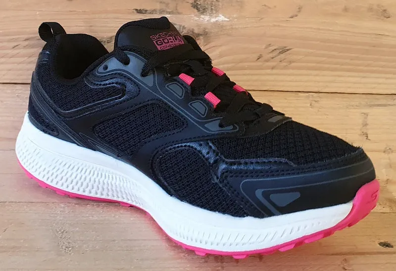 Sketchers Go Run Consistent Low Textile Trainers UK3/US6/E36 SN 128075 Black