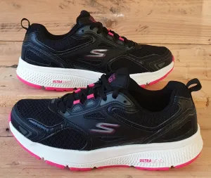 Sketchers Go Run Consistent Low Textile Trainers UK3/US6/E36 SN 128075 Black