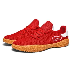 Sneakers Men's Barefoot Lightweight Shoes - Red Size US10.5 = US45