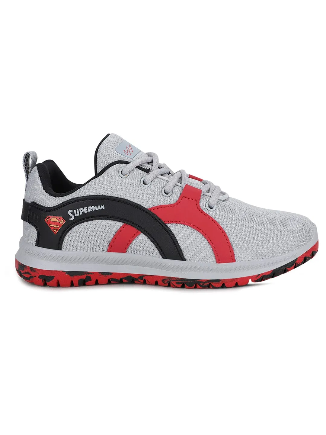 SNOOPY JR Grey Kid's Running Shoes