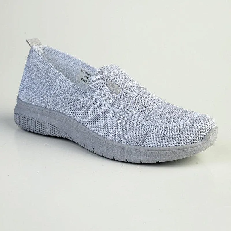 Soft Style By Hush Puppies Rimba Melange Knit Loafer - Grey