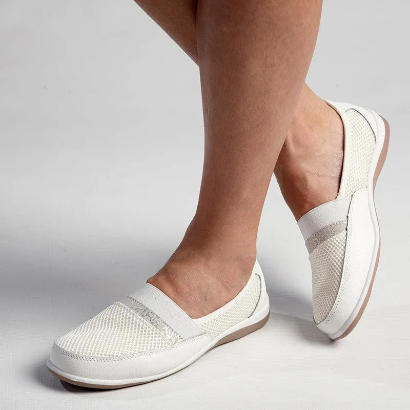 Soft Style By Hush Puppies Sonnagh Loafer  - White