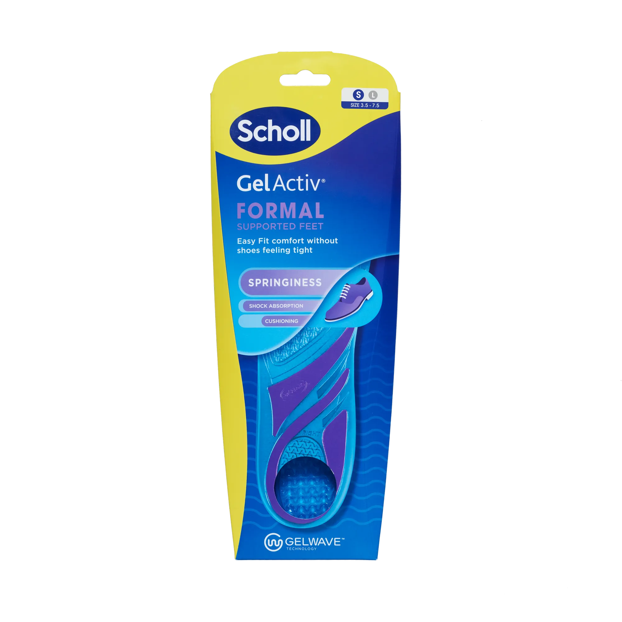 Sscholl Gel Activ Formal Insoles Small