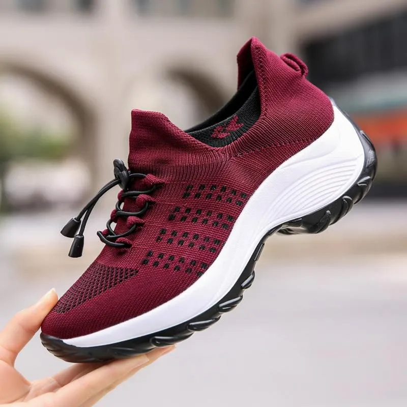 Stretchable No-Tie Sneakers: The Sienna