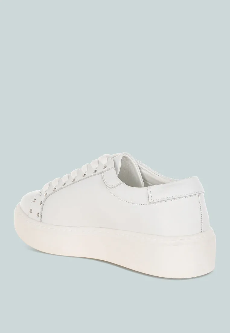 Strider Studs Embellished Chunky Sneakers