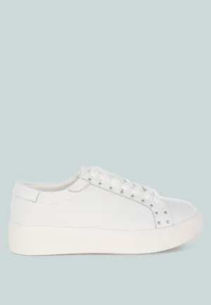 Strider Studs Embellished Chunky Sneakers