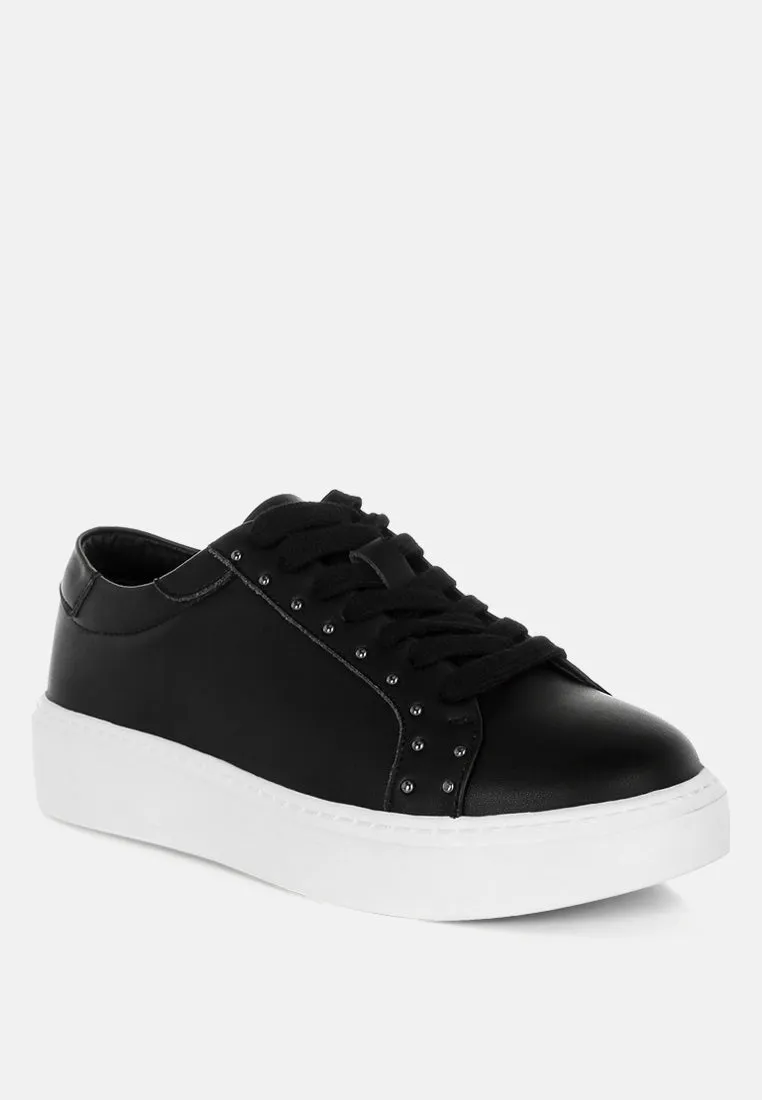Strider Studs Embellished Chunky Sneakers