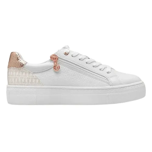 Tamaris Ladies  Trainers - 23313-41 - White/Rose Gold