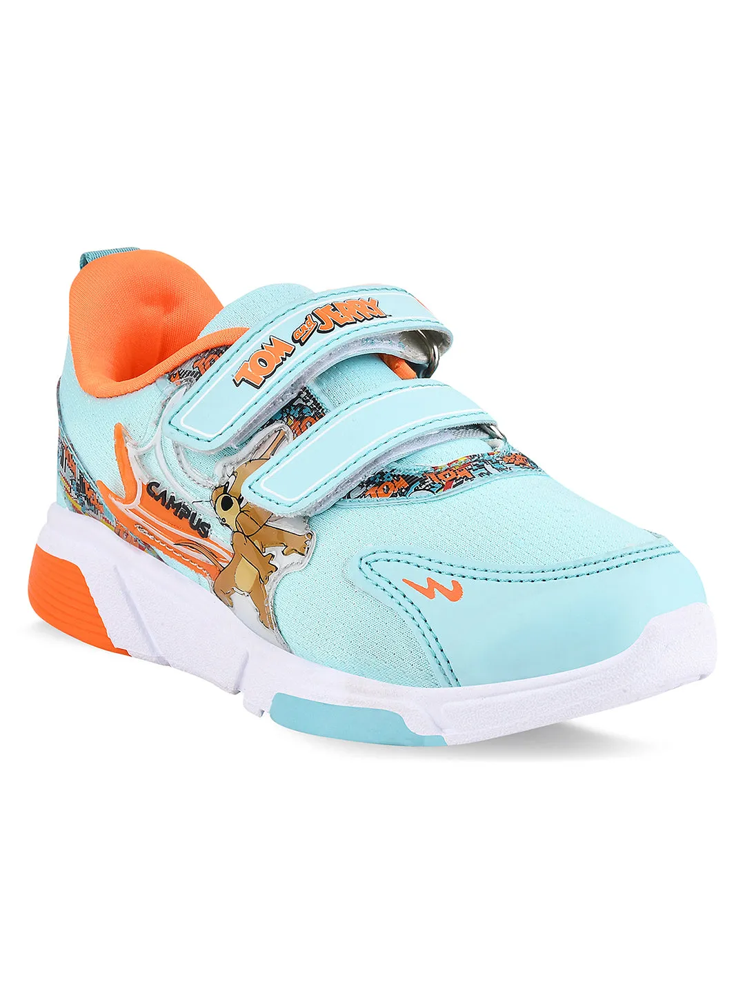 T&J-01V Green Kid's Running Shoes