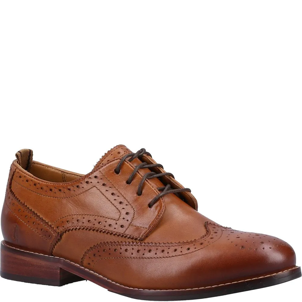 Tan Natalia Brogue Shoes