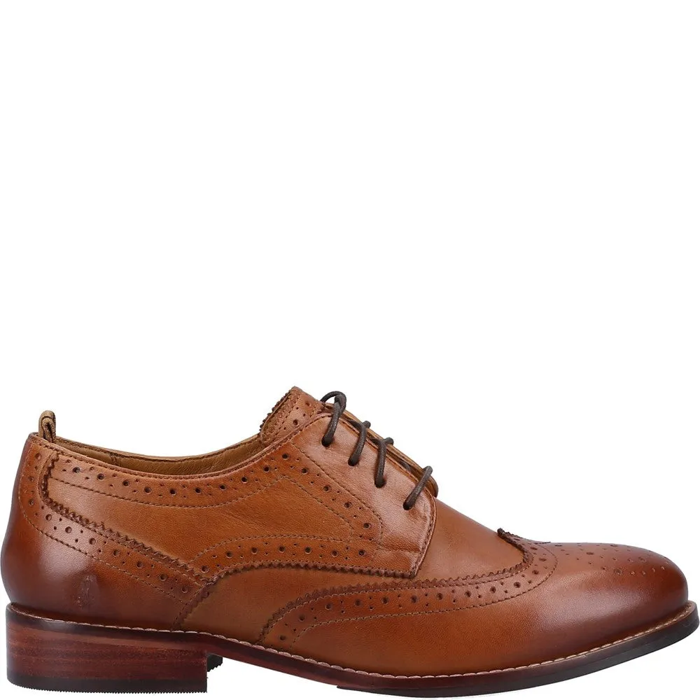 Tan Natalia Brogue Shoes