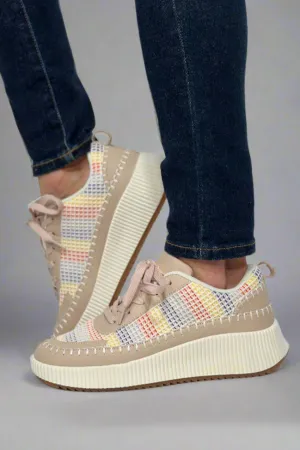 Timeless Stitch Sneaker - Nude Multi