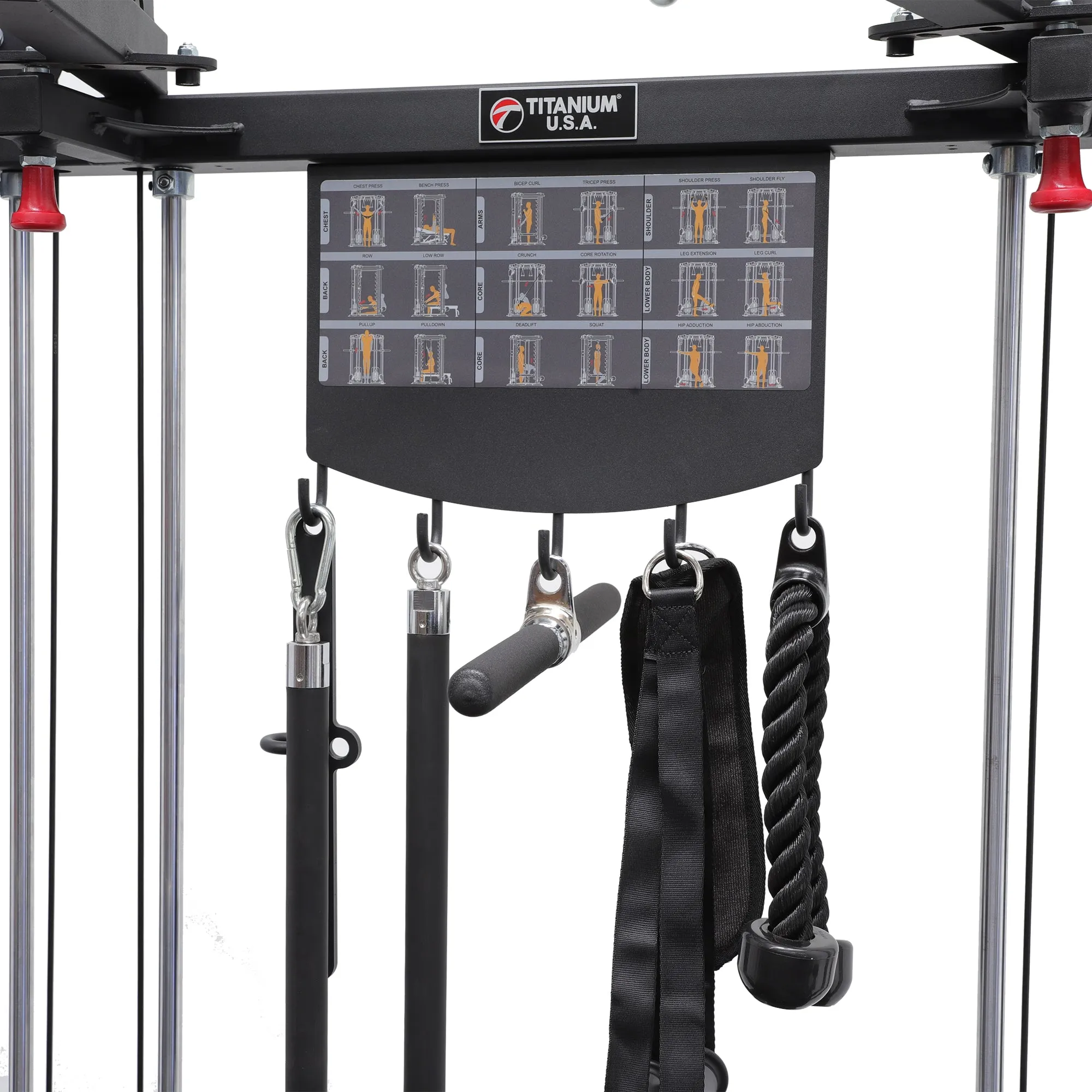 TITANIUM USA C5 FUNCTIONAL SMITH MACHINE WITH WEIGHT STACKS