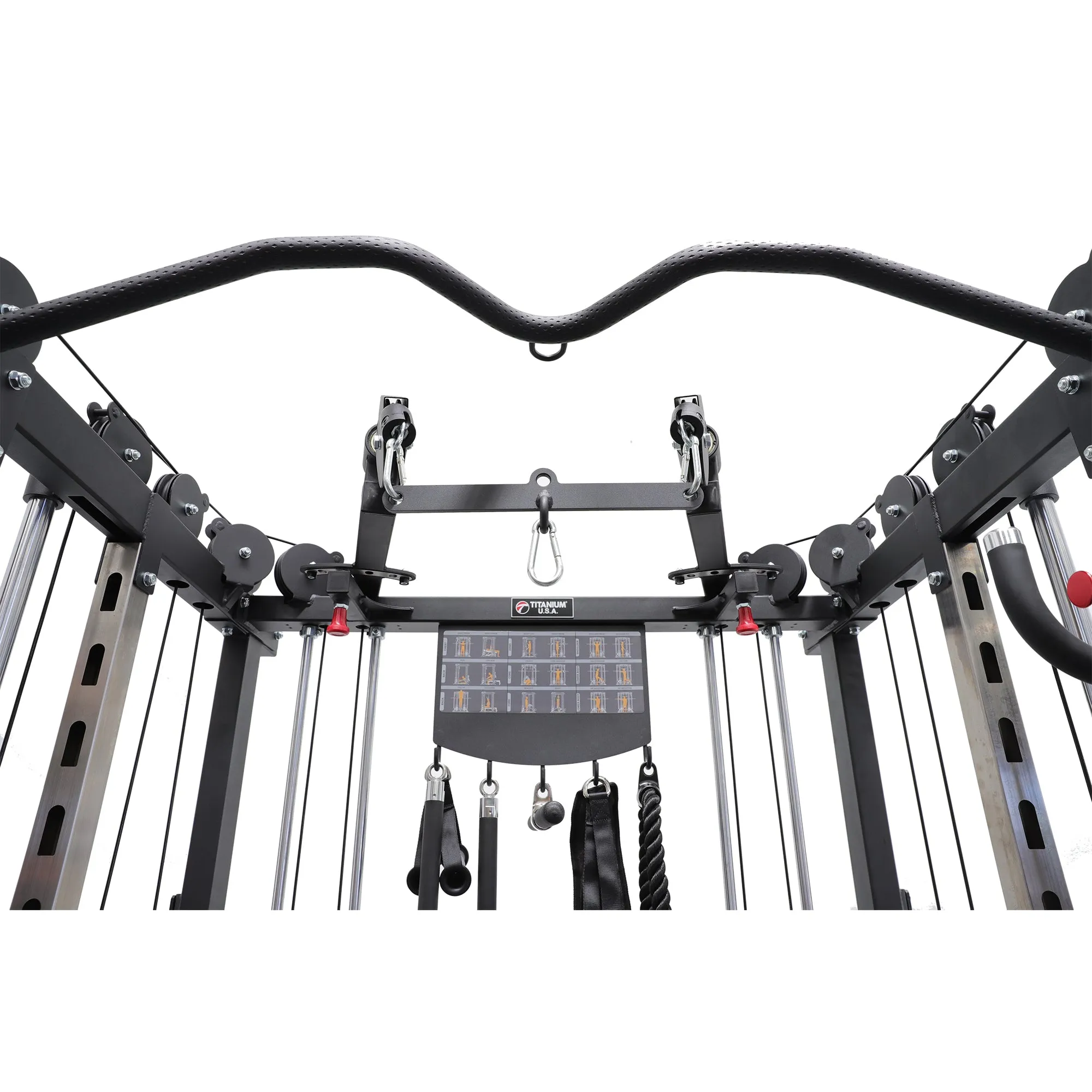 TITANIUM USA C5 FUNCTIONAL SMITH MACHINE WITH WEIGHT STACKS