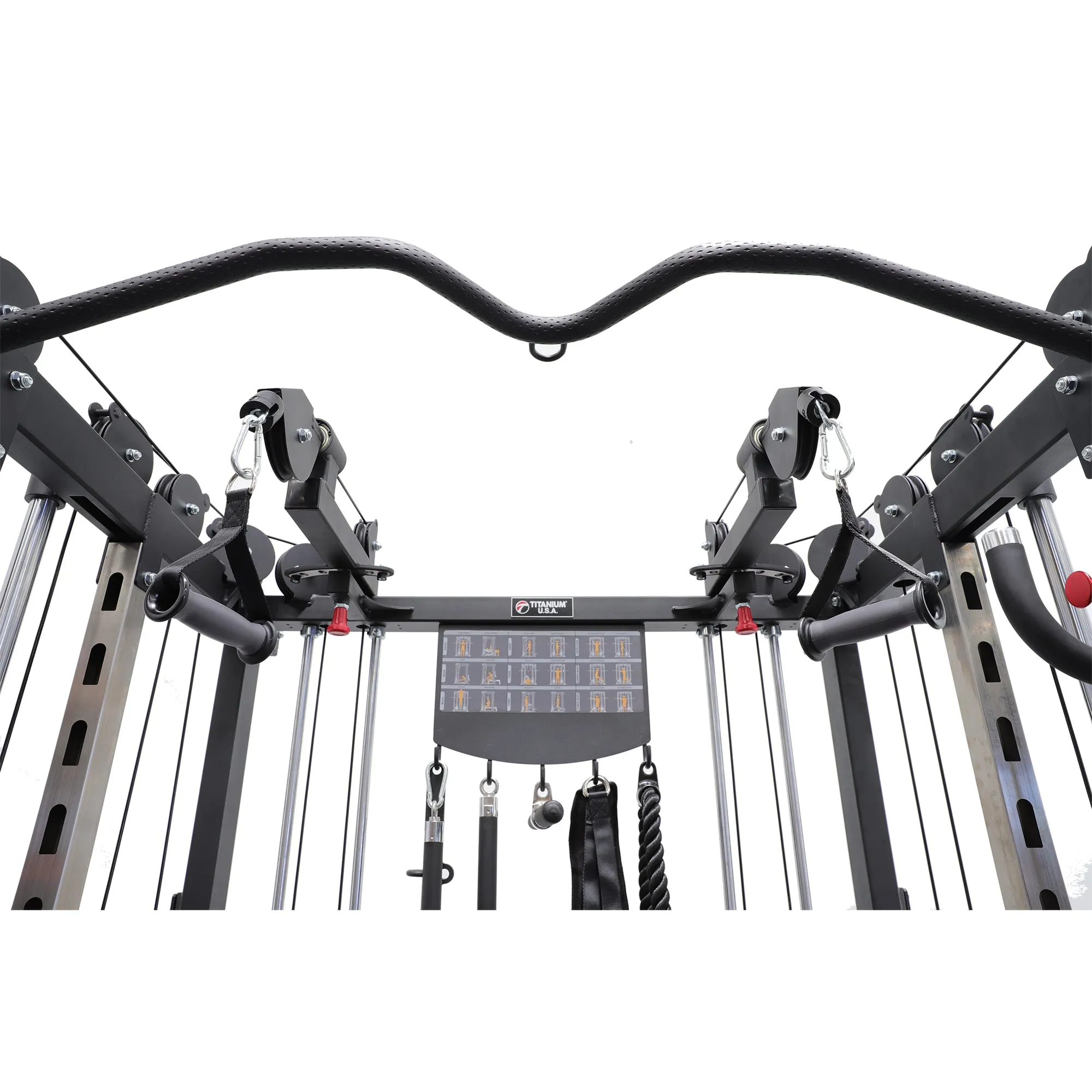 TITANIUM USA C5 FUNCTIONAL SMITH MACHINE WITH WEIGHT STACKS